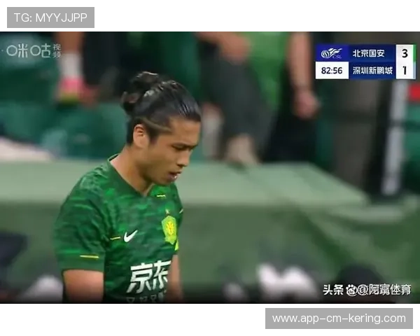 北京国安后点包抄奏效，张玉宁近距离补射命中